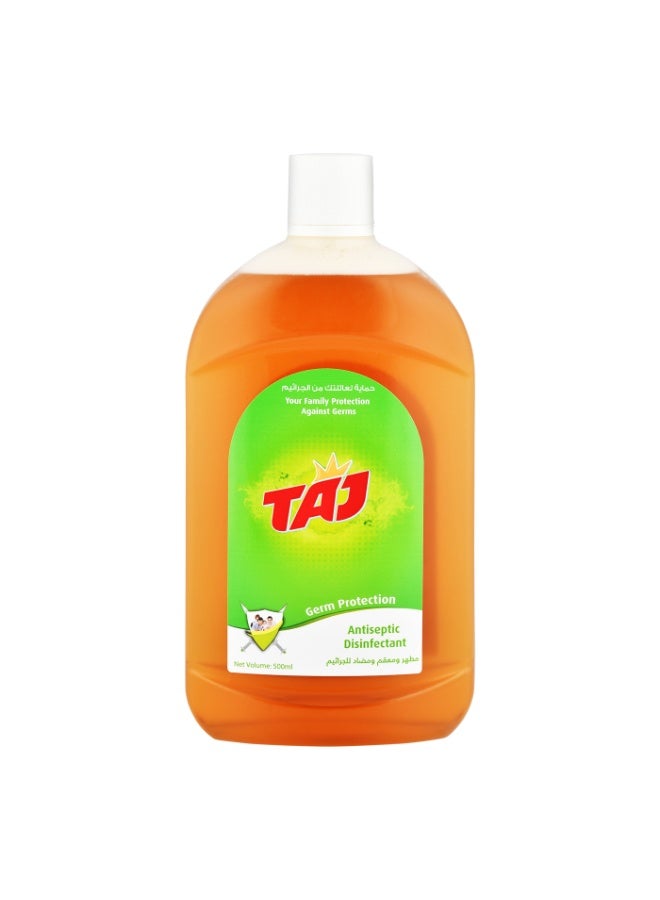Taj Antiseptic Disinfectant 500ML – All Purpose Germ Kill Liquid for Skin & Surface Cleaning