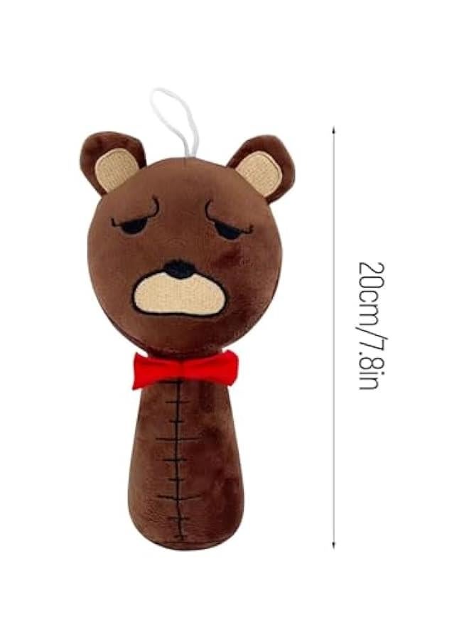 إسكدنيا Sprunki Plush, Stuffed Figure Pillow for Horror Game Fans for Room Decor (Bear) - Image 2
