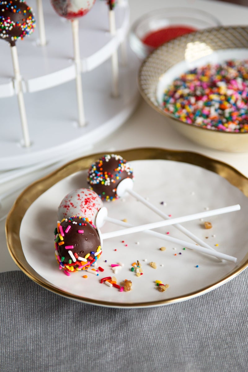 Bakelicious Cake Pop Plastic Sticks, Set of 12, White - Image 4