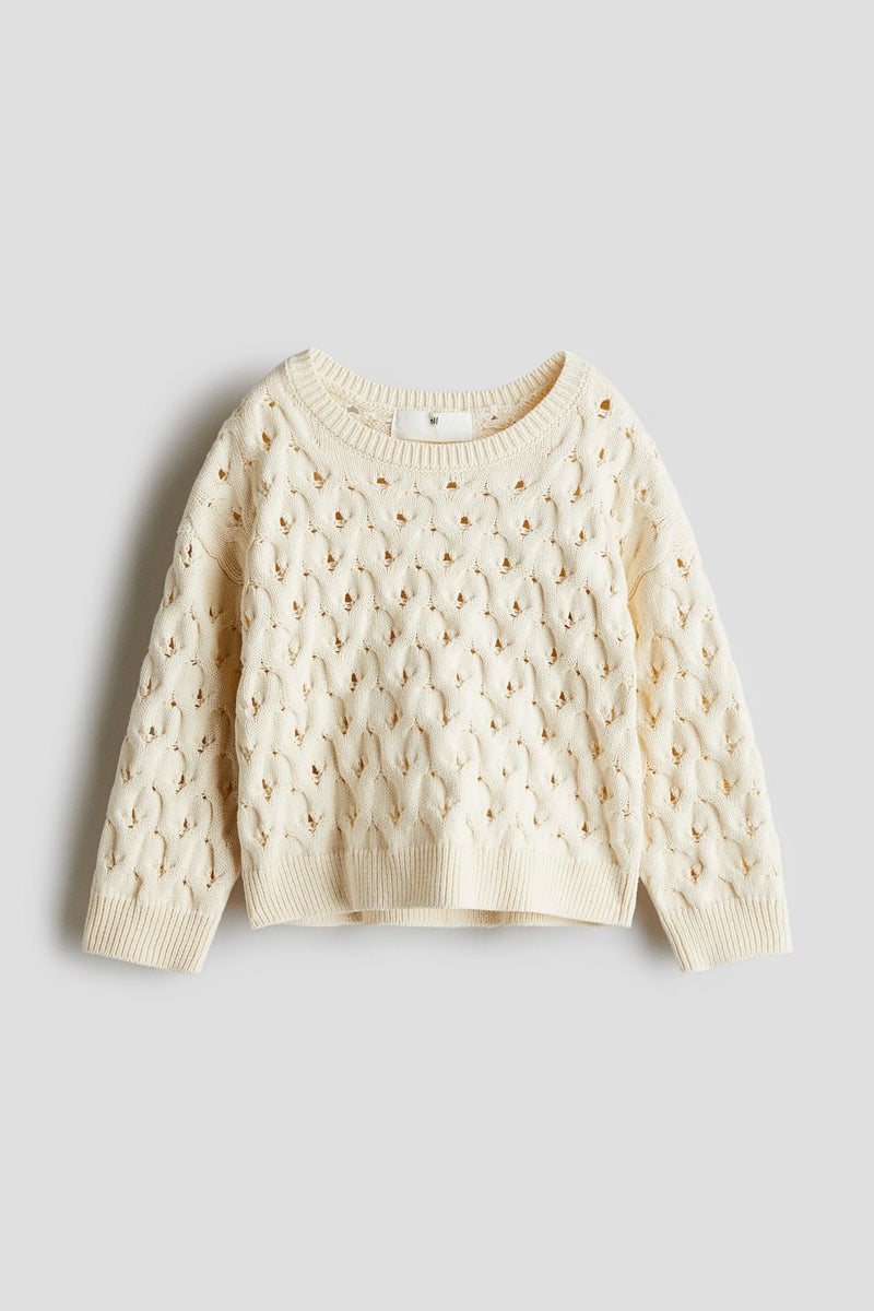 H&M Hole-Knit Jumper - Image 1