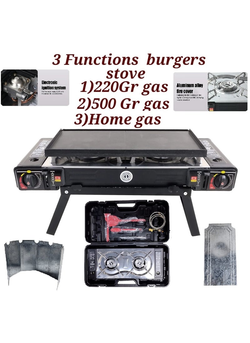 Portable Double Burner Gas Stove Set With Carry Bag - pzsku/ZD94269174AC1DD25B3DBZ/45/_/1702740160/e194236a-d4dd-420d-938f-dce3088ff65c