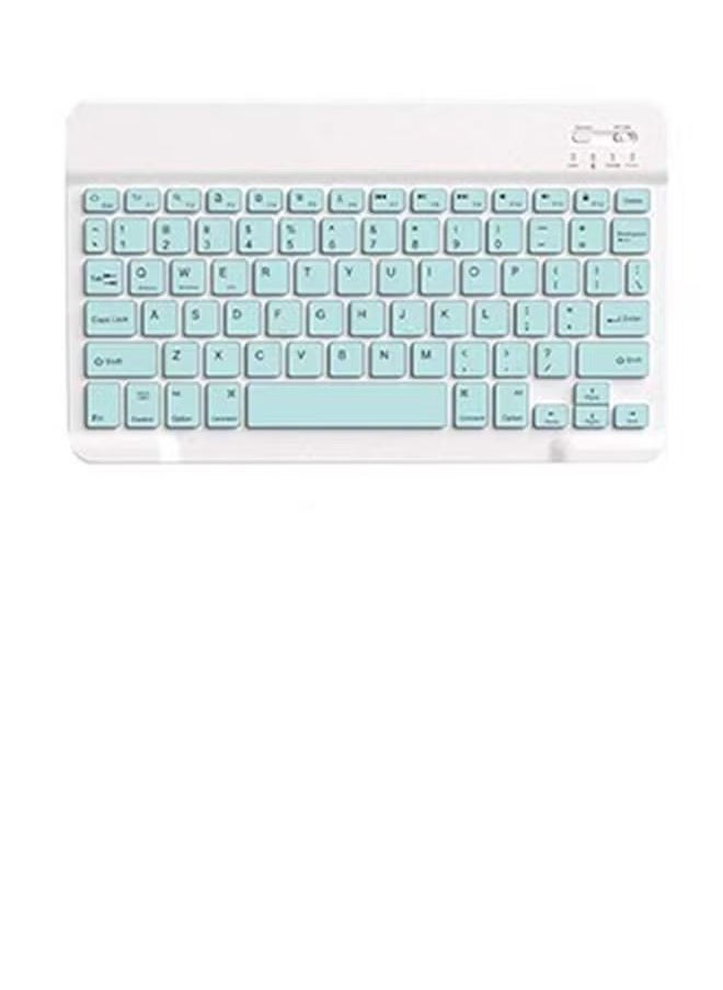 Wireless Bluetooth Three System Universal Mobilephone and Tablet Keyboard with Mouse Set - English Pink