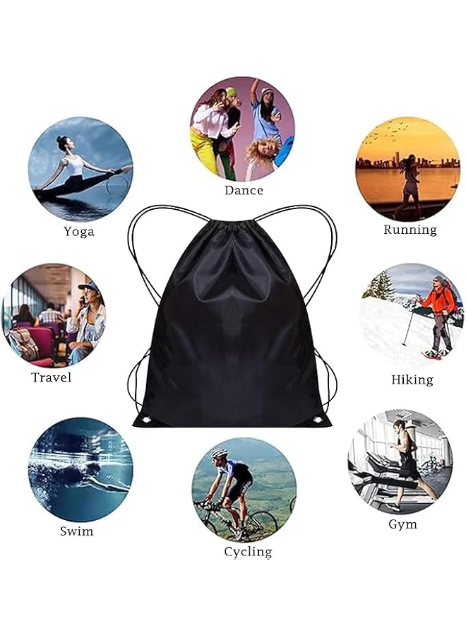 S-TOP 3 Pack Drawstring Bags,PE Bags Drawstring Gym Bag,Unisex String Swimming Bag Trainer Bag for Kids Adults, Large Drawstring Bag Backpack, Suitable for Sports,School,Gym,Travel,Yoga Beach5.0 19.9919.99 - Image 4