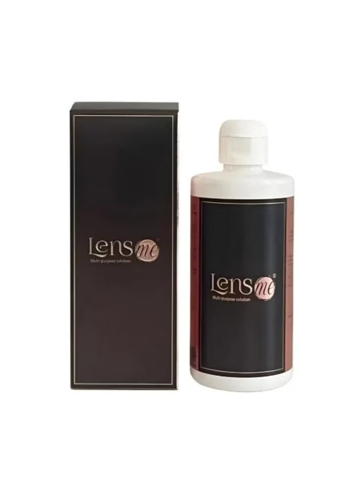 LensMe Daily multi-purpose contact lens solution for rinsing, cleaning, and disinfecting contact lenses; handbag-friendly 60ml size. - Image 1