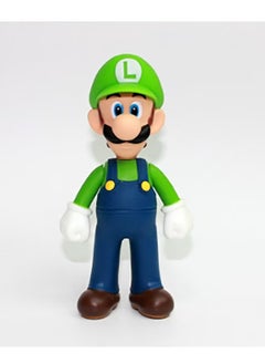 Mario 13 Cm High Super Mario Green And White Figure Toy For Kids 