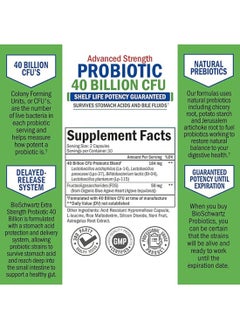 Probiotic Live Probiotic 40 Billion Cfu 60 Capsules,Non-GMO Ingredients,100% Allergen Free  - Image 2