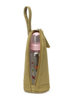 Little Story Insulated Bottle Bag - Khaki  - Image 4