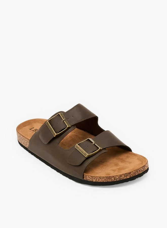 LBL By Shoexpress BROWN Men Slip On Comfort Sandals for Men | Best Price UAE