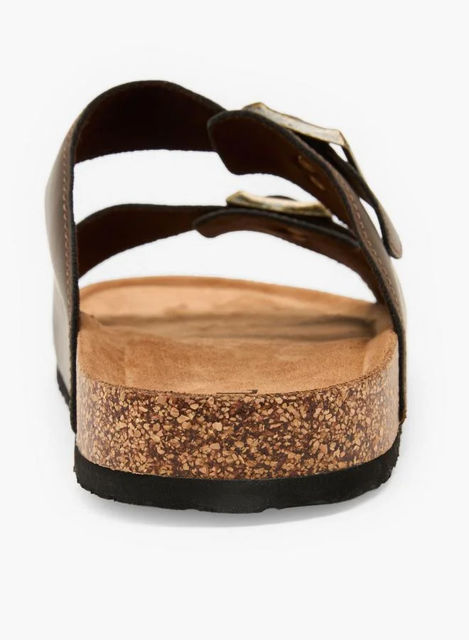 LBL By Shoexpress BROWN Men Slip On Comfort Sandals for Men | Best Price UAE