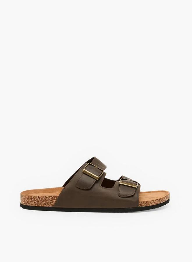 LBL By Shoexpress BROWN Men Slip On Comfort Sandals for Men | Best Price UAE