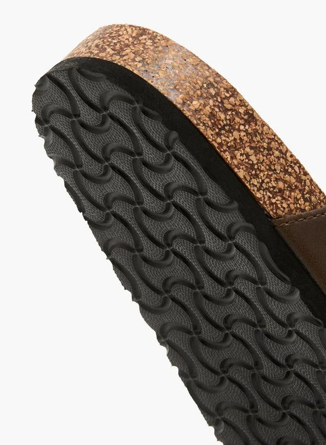 LBL By Shoexpress BROWN Men Slip On Comfort Sandals for Men | Best Price UAE