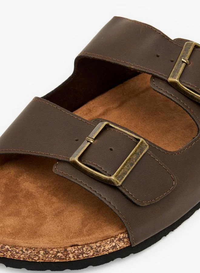 LBL By Shoexpress BROWN Men Slip On Comfort Sandals for Men | Best Price UAE