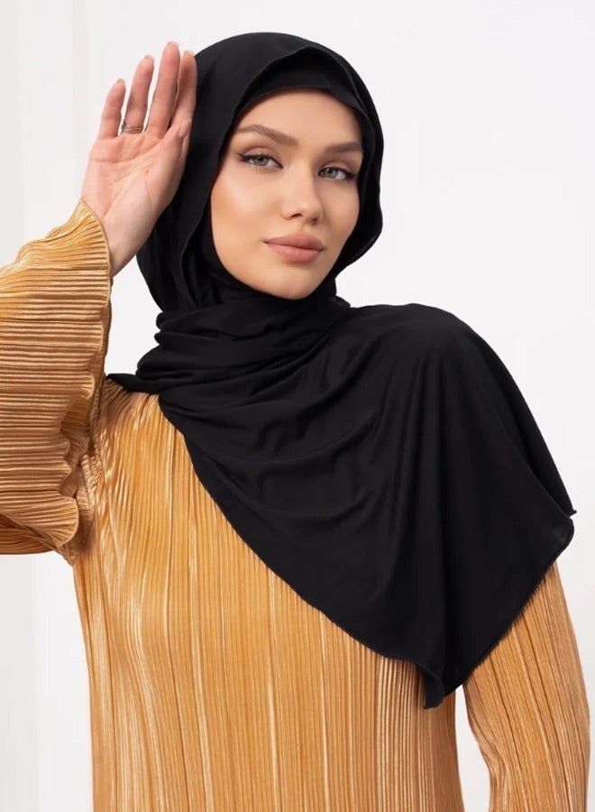 السيدات محبوك وشاح أزياء طويلة عادي شال مسلم - Image 4