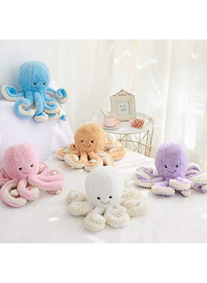 NatureMan - 15.7 Inches Cute Octopus Plush Dollsoft Octopus Stuffed Animalsgirls And Boys Birthday Gifts(Brown) - Image 1