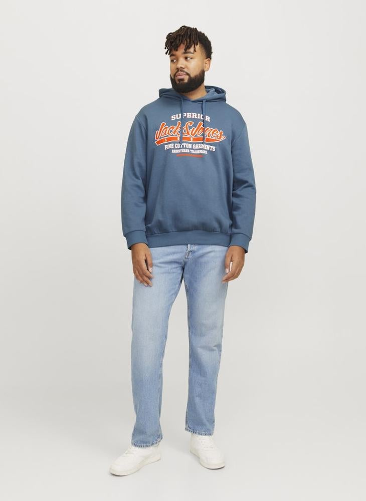JACK & JONES Plus Size Logo Hoodie  - Image 4