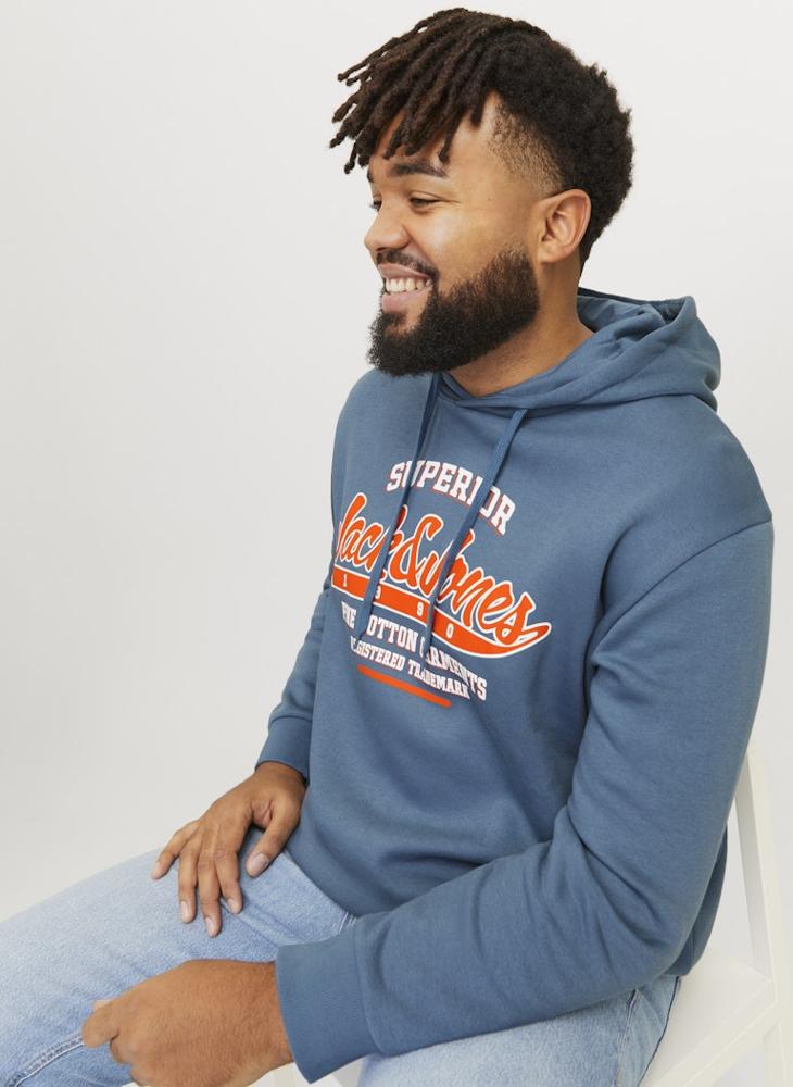 JACK & JONES Plus Size Logo Hoodie  - Image 3