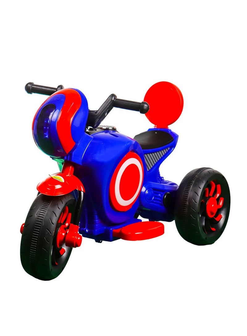 Rosanne Electric Rides on Motorcycle for Kids - Blue - BBF-006 - Image 1