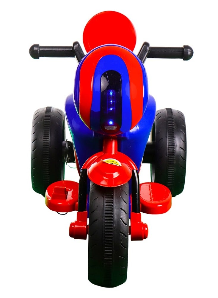 Rosanne Electric Rides on Motorcycle for Kids - Blue - BBF-006 - Image 2