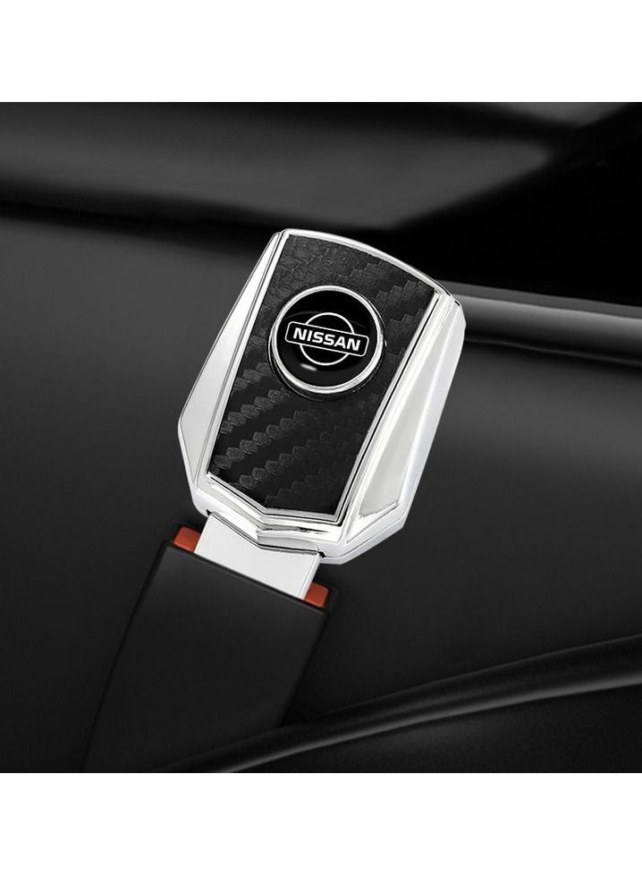 NISSAN Logo Seat Belt Buckle Seat Belt Clip Premium Quality 1 Pcs - Image 1