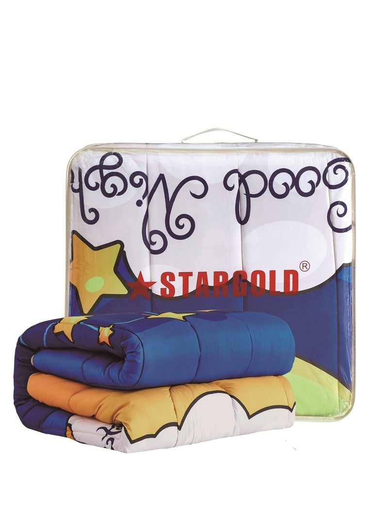Stargold Extra Soft Best Comforter King Size Microfiber Printed 4 Pieces Set - Image 5