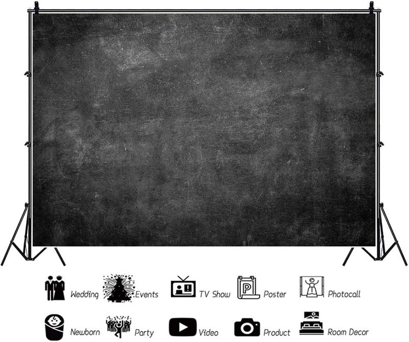 YongFoto يونغ فوتو 7x5 قدم خلفية تجريدية جدار أسود رمادي من الخرسانة خلفية جرانج لجدار الأسمنت القديم للتصوير الفوتوغرافي فن تجريدي للأطفال والرضع خلفية صور احترافية - Image 2