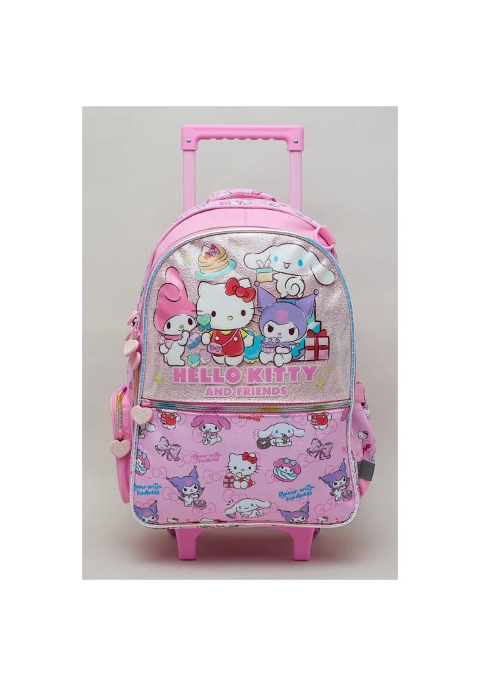 أر أند بي Hello Kitty & Friends Print 15" Trolley Backpack