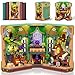 OKKIDY Magic Potion Book Nook Building Set with Light DIY Booknook Building Block kit for Home Decor Bookshelf 1033 PCS Miniature Bookend House Building Brick Toy Gift for Adult Kids Boy Girl Age 8 - Image 2