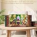 OKKIDY Magic Potion Book Nook Building Set with Light DIY Booknook Building Block kit for Home Decor Bookshelf 1033 PCS Miniature Bookend House Building Brick Toy Gift for Adult Kids Boy Girl Age 8 - Image 4