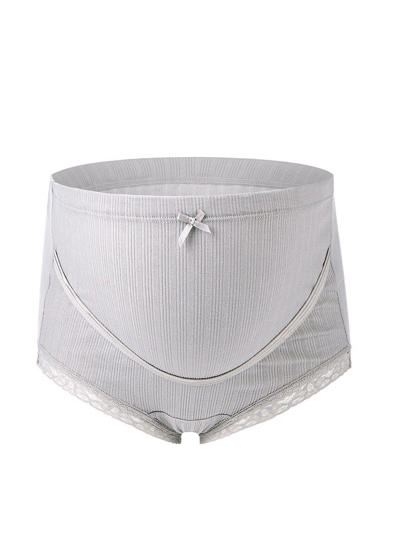 Generic - 4pcs Maternity OverBump Underwear Cotton Plus Size Pregnancy High Waist Postpartum Support Panties. - Image 1
