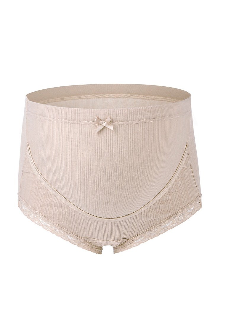 Generic - 4pcs Maternity OverBump Underwear Cotton Plus Size Pregnancy High Waist Postpartum Support Panties. - Image 1