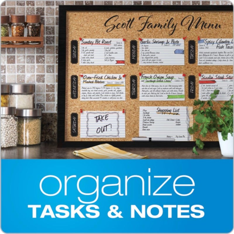 Oxford 4" x 6" Ruled White Index Cards, 100/Pack - Image 3