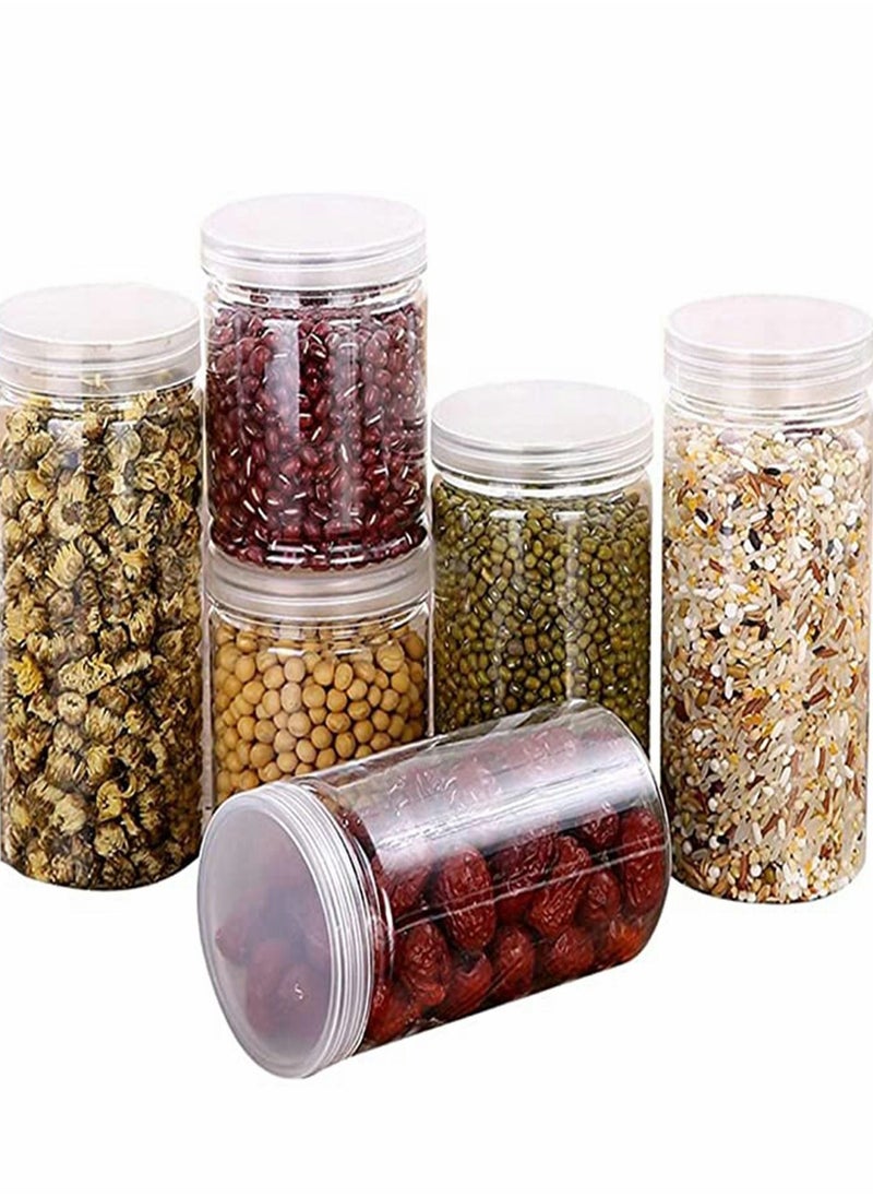 Y&D Storage Jar, Sealing Food Preservation Cylindrical Plastic Fresh Pot Container, Pickled Vegetable Jars, Kitchen Box for Storing Whole Grains All kinds  - Image 3