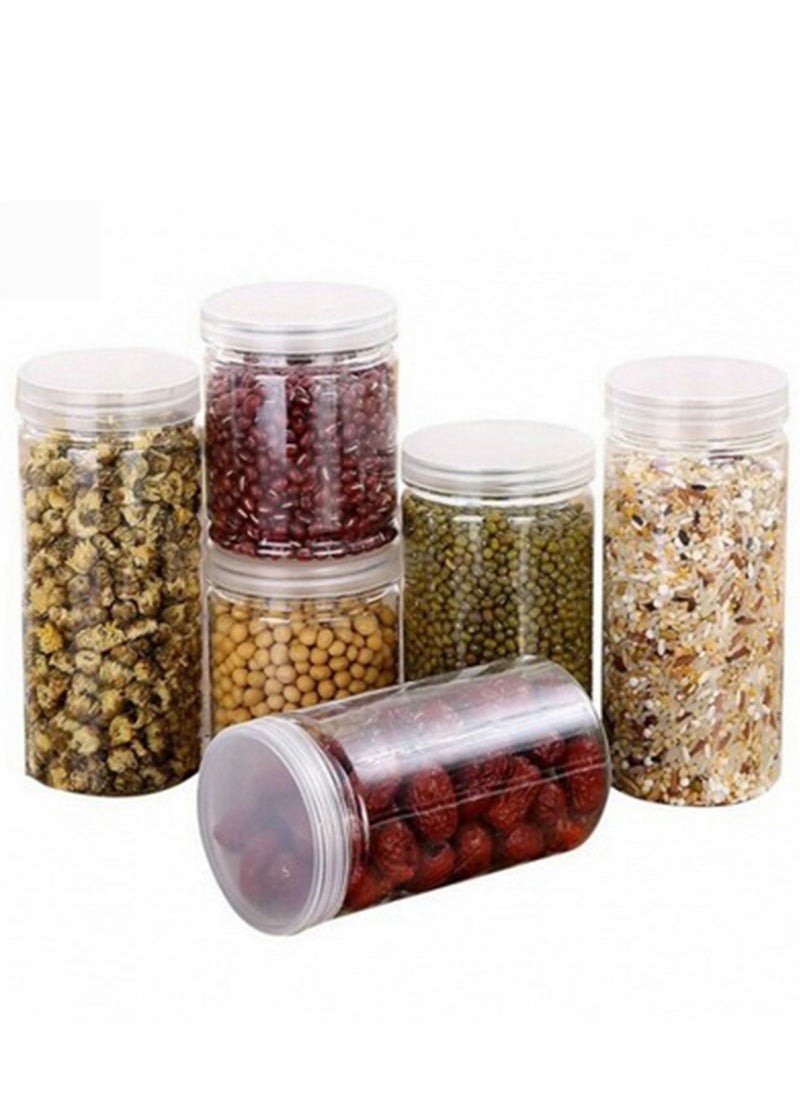 Y&D Storage Jar, Sealing Food Preservation Cylindrical Plastic Fresh Pot Container, Pickled Vegetable Jars, Kitchen Box for Storing Whole Grains All kinds  - Image 5