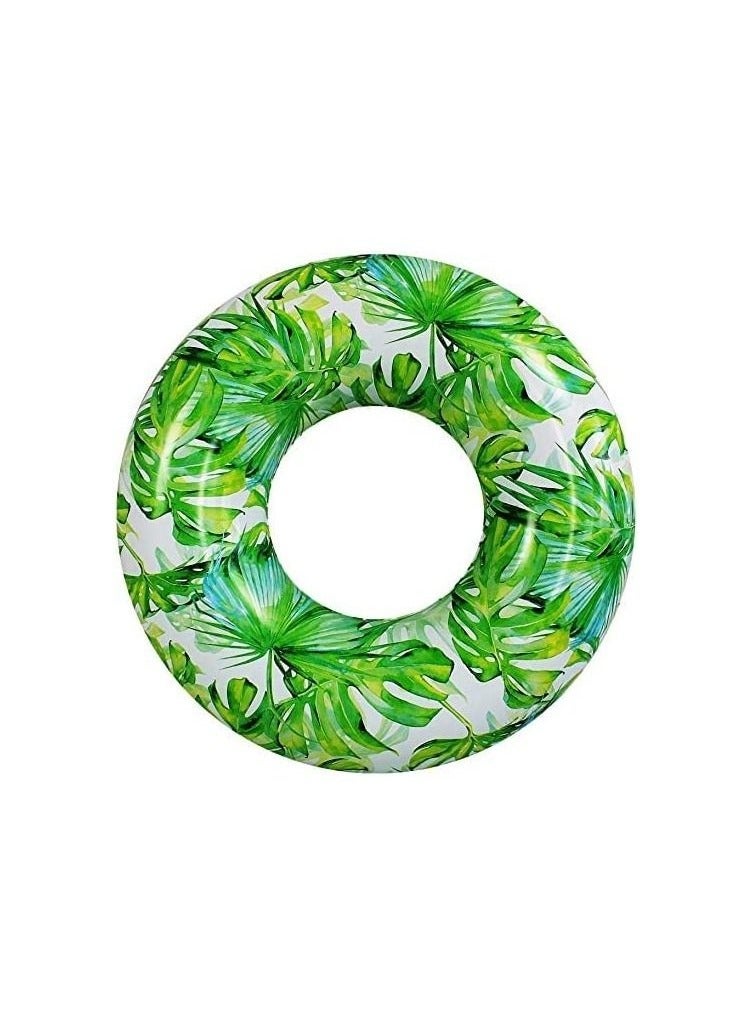 SHOWAY Inflatable Pool Floats 90cm Inflatable Swimming Tube Pool Floats Tubes for Summer Beach Water Float Party Swimming Pool Ring Beach Swimming Party Toys for Kids and Adults - Image 1