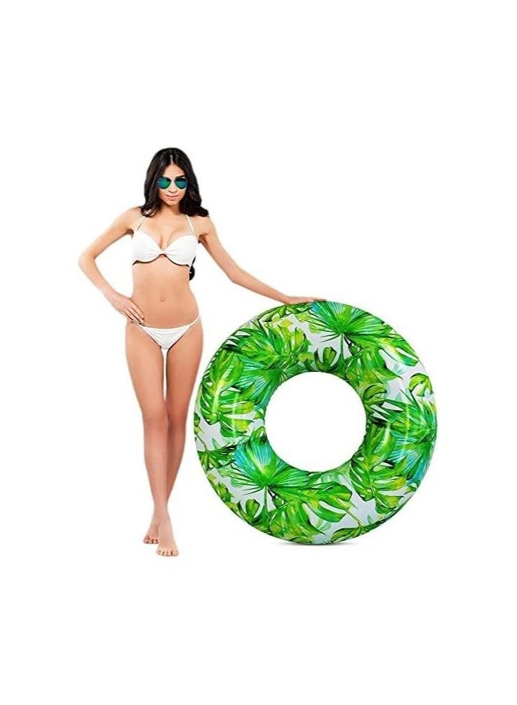 SHOWAY Inflatable Pool Floats 90cm Inflatable Swimming Tube Pool Floats Tubes for Summer Beach Water Float Party Swimming Pool Ring Beach Swimming Party Toys for Kids and Adults - Image 2