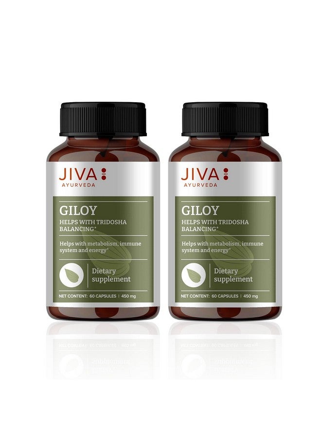 Jiva Giloy Capsule 450 mg, 60 Capsule (Pack of 2) - Image 1
