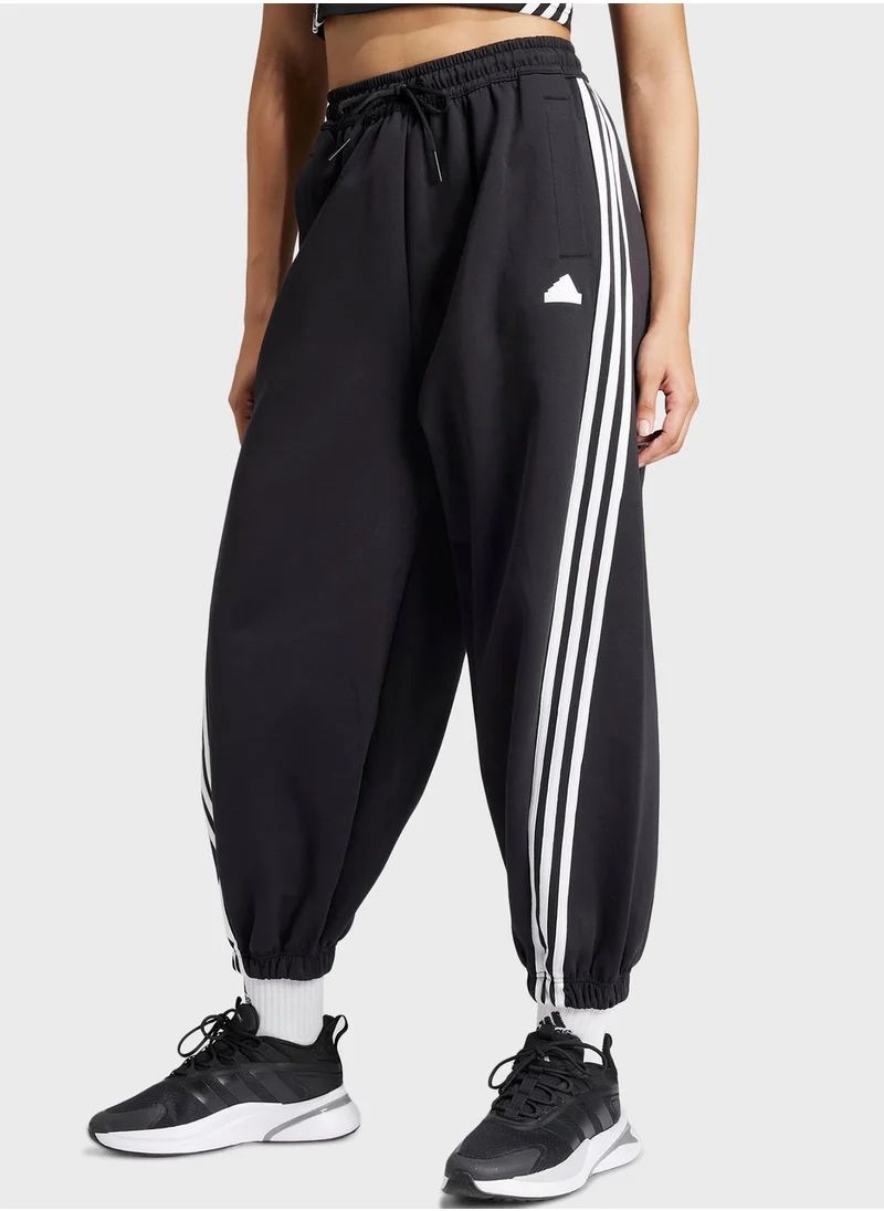 Adidas Future Icon 3 Stripe Parachute Pants