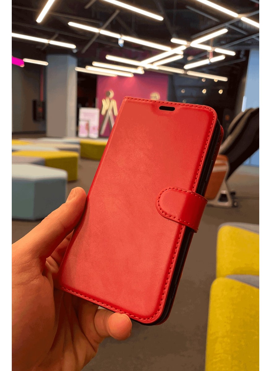 Eonaks - Xiaomi Redmi Note 9 Pro Max Wallet Cover Case Card Holder Stand Clasp - Image 1