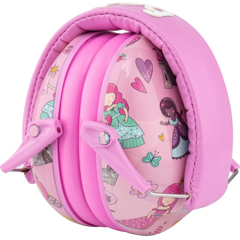 Snug Kids Earmuffs â€“ Noise Reduction for Toddlers & Children â€“ Adjustable, Lightweight, Foldable, Soft & Comfortable - Princess - Image 3