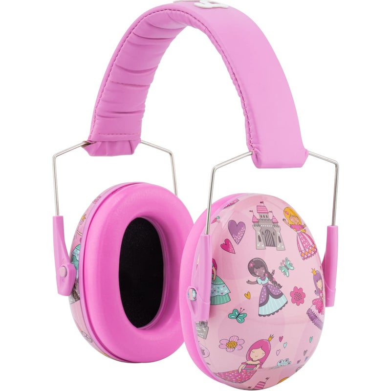 Snug Kids Earmuffs â€“ Noise Reduction for Toddlers & Children â€“ Adjustable, Lightweight, Foldable, Soft & Comfortable - Princess - Image 2