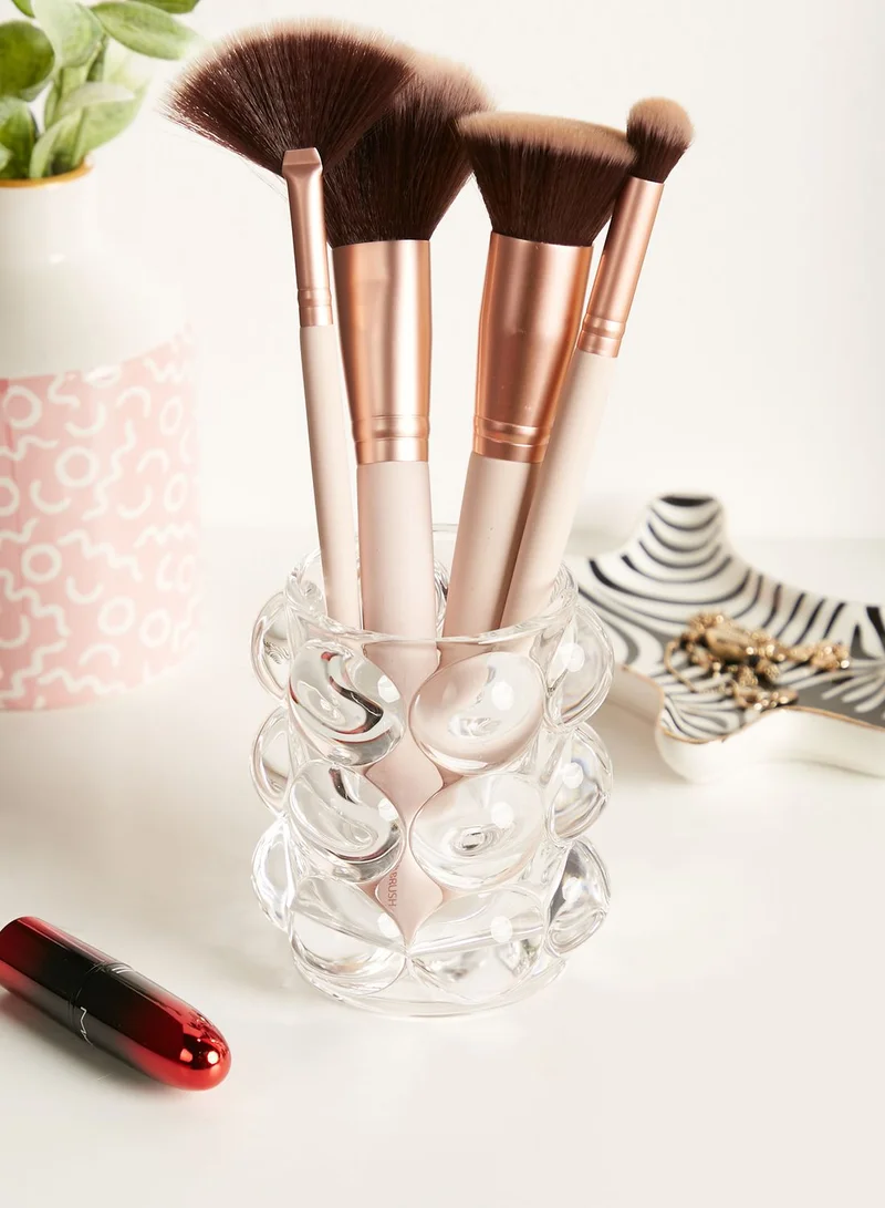 AURORA Clear Make Up Brush Holder