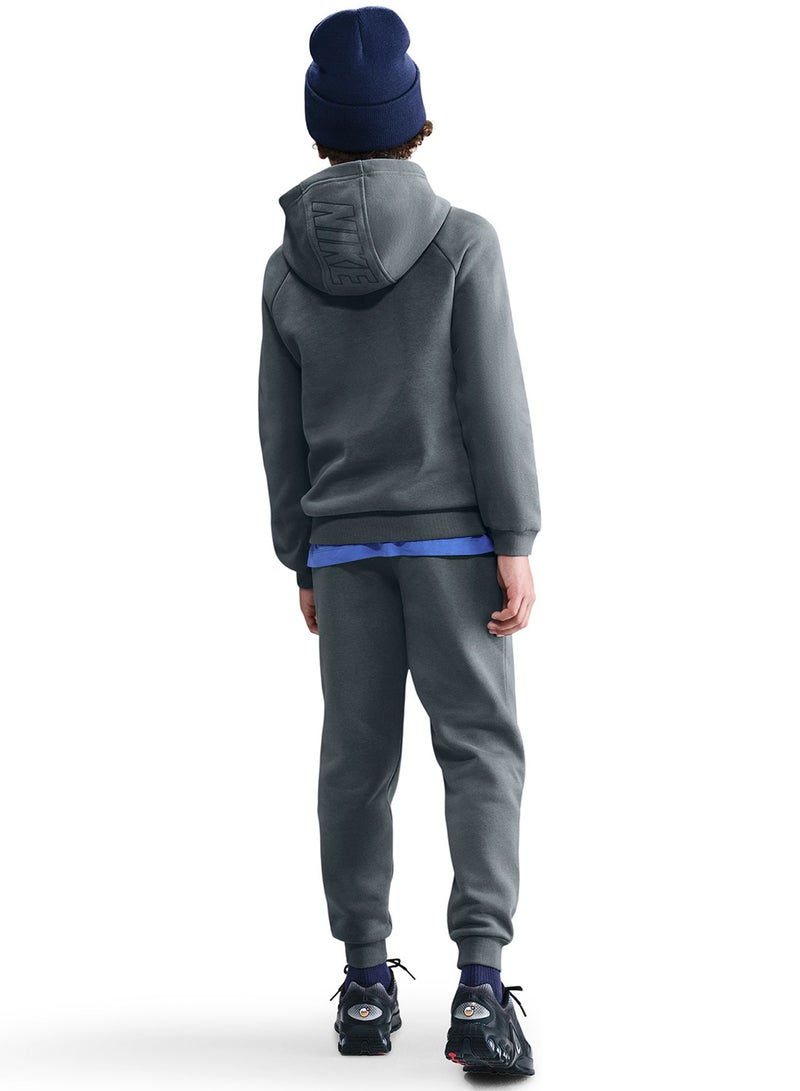 Nike Kids Club Fleece Hoodie Tracksuit - Image 2