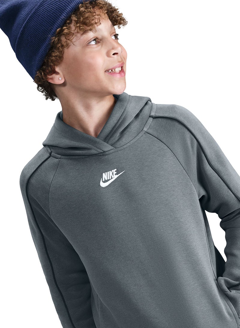 Nike Kids Club Fleece Hoodie Tracksuit - Image 3