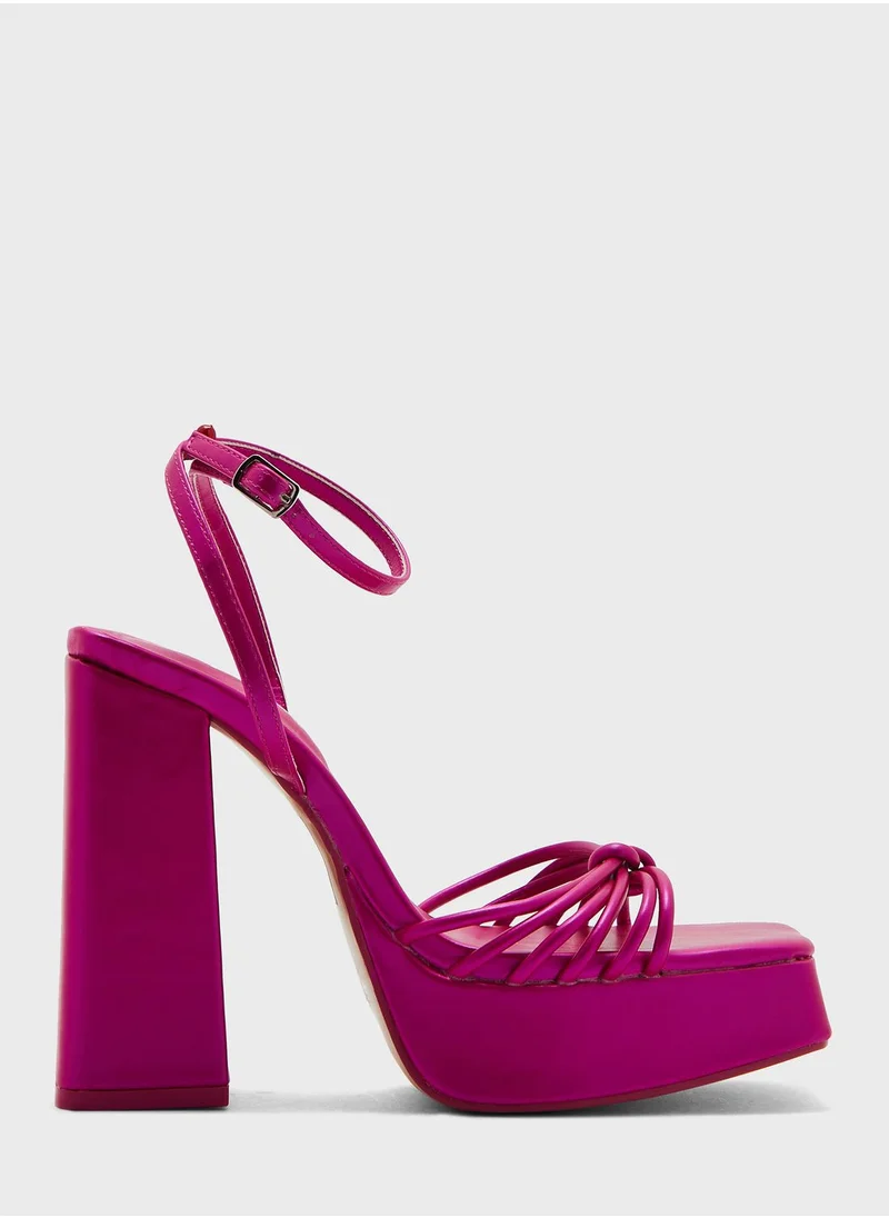 PUBLIC DESIRE Boujee High Heel Sandals