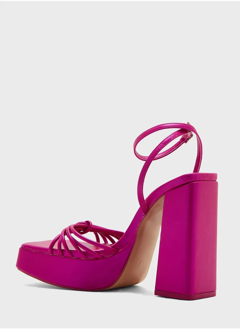 PUBLIC DESIRE Boujee High Heel Sandals