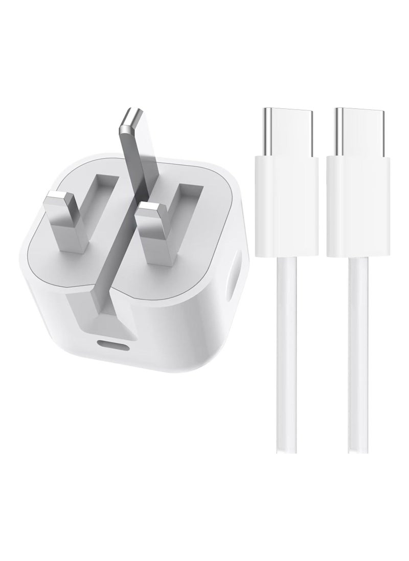 Appeal iPhone 15 Pro Max charger 35W fast charging with a 1 meter USB C cable fits iPhone 15 Pro 15 Plus and all phones - Image 1