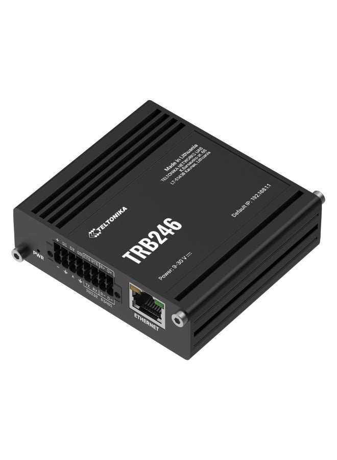 TELTONIKA TK-TRB246 - Teltonika Gateway 4G Industrial, 4G Cat 4 / 3G / 2G - Image 1