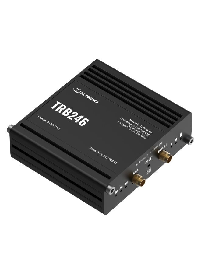 TELTONIKA TK-TRB246 - Teltonika Gateway 4G Industrial, 4G Cat 4 / 3G / 2G - Image 3
