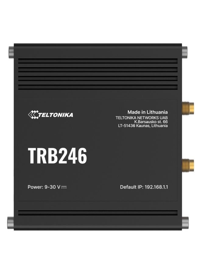 TELTONIKA TK-TRB246 - Teltonika Gateway 4G Industrial, 4G Cat 4 / 3G / 2G - Image 4