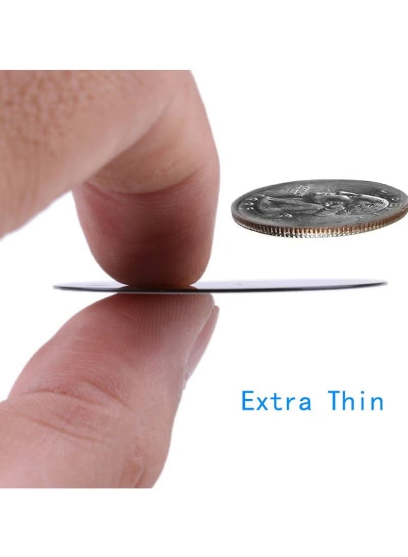 2-Piece Magnetic Chip Car Phone Holder Accessory, Square Black Electrophoretic Magnetic Sheet 40 * 58mm - Image 2